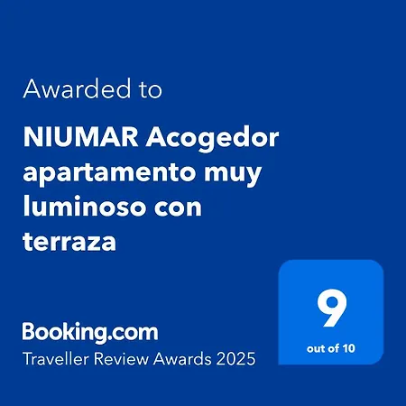 Apartment Niumar Acogedor Muy Luminoso Con Terraza